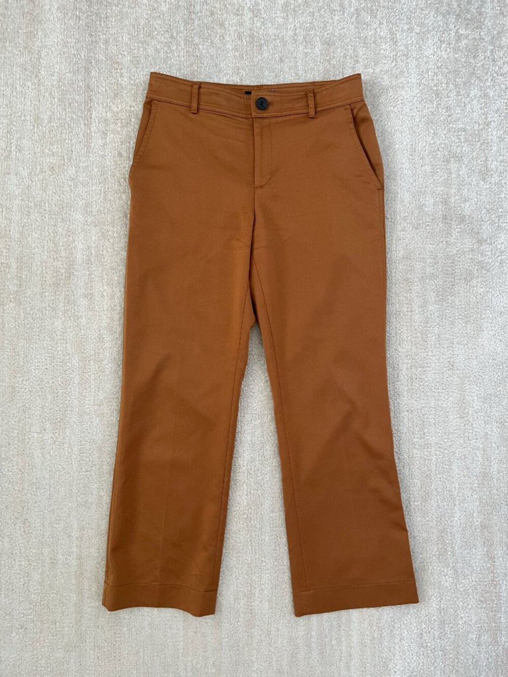 Club Monaco High Rise Cropped Trousers Pants 2